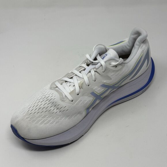 Asics GT-2000 12 Sneakers Womens 11 White Blue Lightweight Running Shoes - Picture 10 of 16